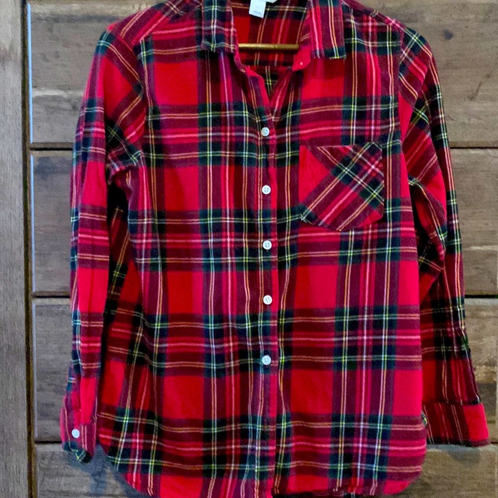 Old navy size large flannel
